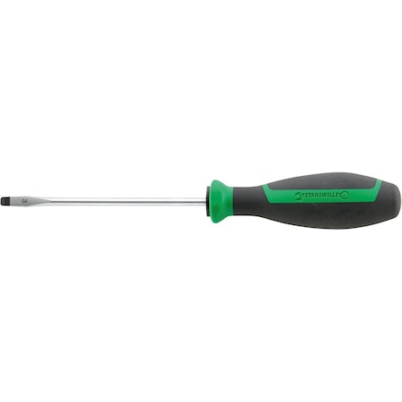 Screwdriver For Slotted Screws DRALL+ 0,4 Mm X 2,5 Mm Blade Length 80 Mm